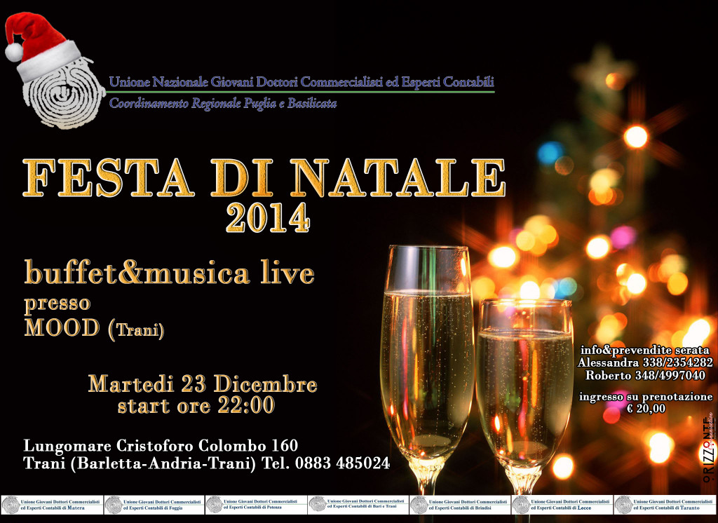 locandina festa di natale 2014