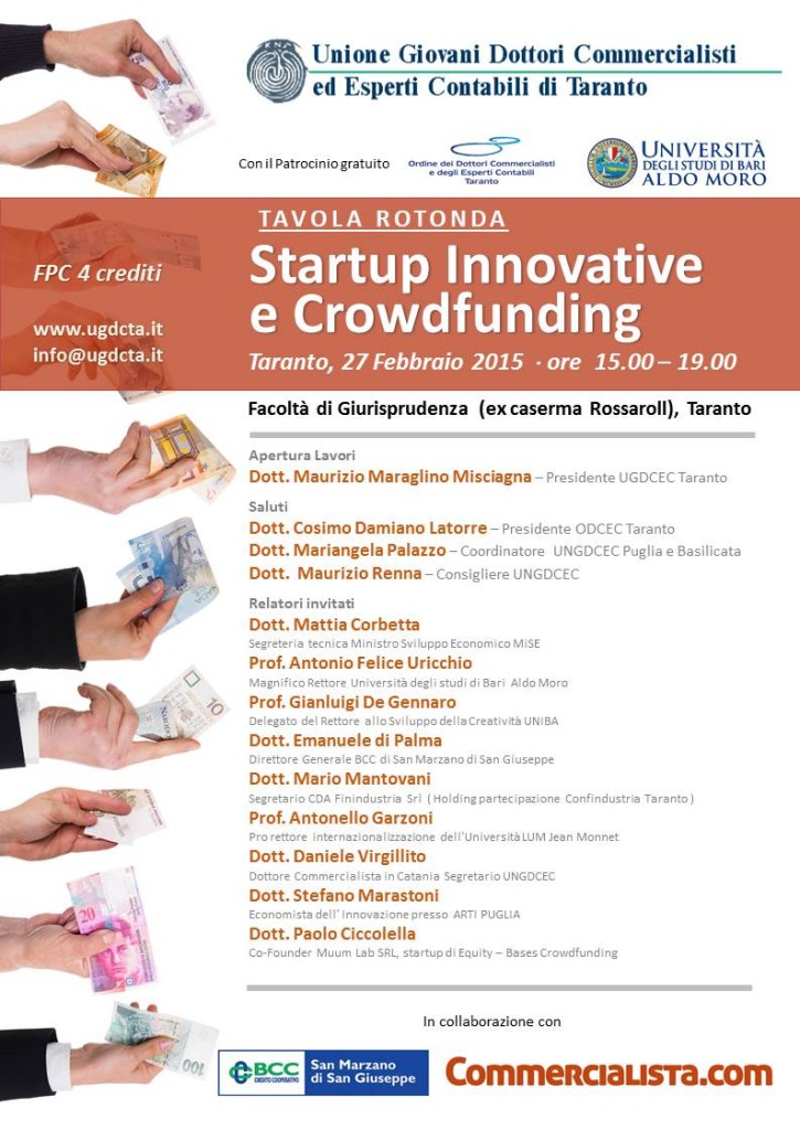 Invito Convegno Startup Taranto